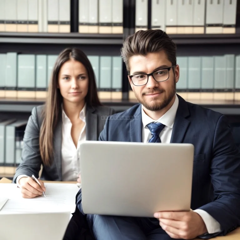 日本の起業家と法律相談のイメージ